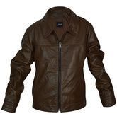 Pelle Pelle Classic Brown Leather Biker Jacket